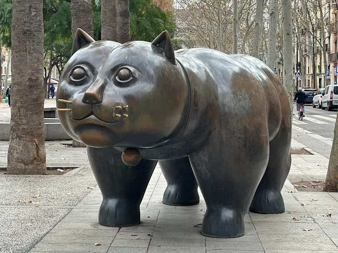 Descubriendo el Raval: "El Gat de Botero"