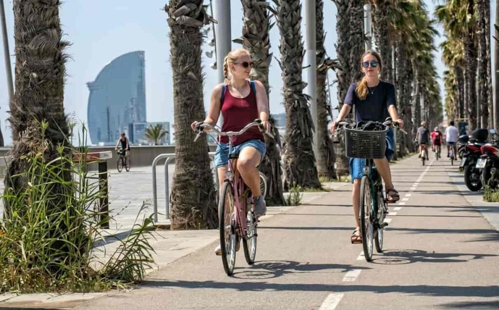 Mejores apps Barcelona viaje para alquilar bicicletas.